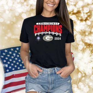 Georgia Bulldogs 2024 SEC Football Conference Champions Shirt