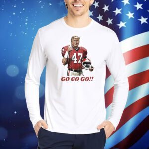 Go Go Go Donald Trump Bulldogs Football Shirt