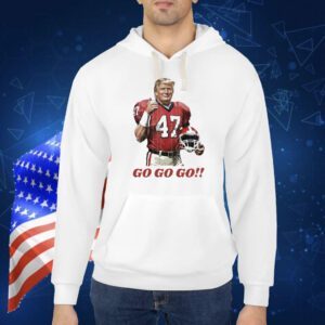 Go Go Go Donald Trump Bulldogs Football Shirt