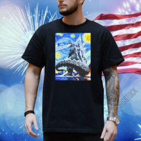 Godzilla starry night Shirt