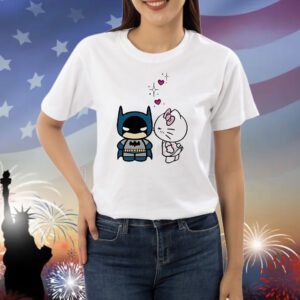 Hello Kitty and Batman kissing Shirt