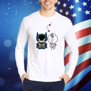 Hello Kitty and Batman kissing Shirt
