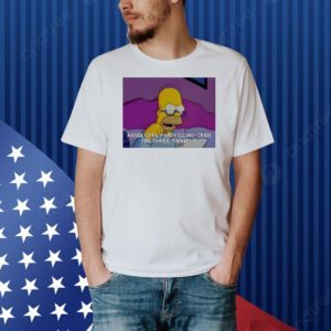 Homer Simpson absolutely no killing ceos for three months Shirt
