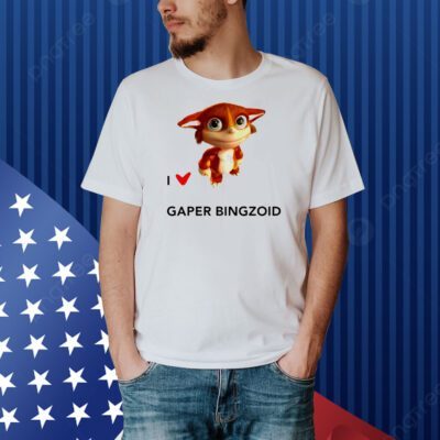 I love Gaper Bingzoid Shirt