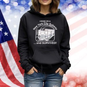 I rode on a new york city subway and survived Shirt