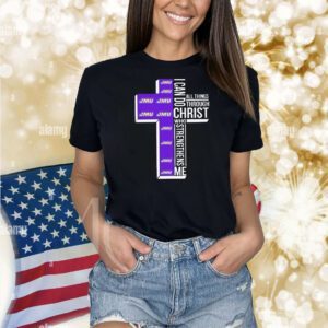 James Madison Dukes I can do all things through Christ who strengthens me Shirt