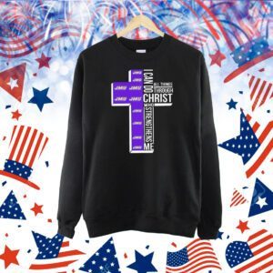 James Madison Dukes I can do all things through Christ who strengthens me Shirt