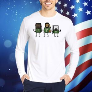 Jaylen Brown Jayson Tatum Derrick White Boston Celtics brownie potatum white chocolate Shirt
