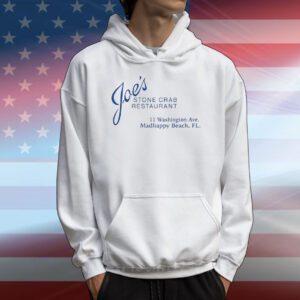 Joe’s Stone Crab Restaurant 11 Wahington Ave Madhappy Beach Fl T-Shirt