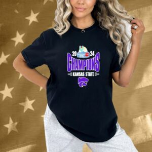 K-State Wildcats 2024 Rate Bowl Champions NCAAF Bowl Games 2024-2025 Shirt