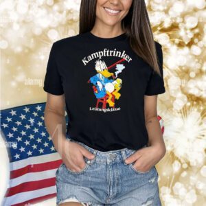 Kampftrinker Leistungsklasse Donald Duck retro Shirt