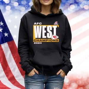 Kansas City Chiefs 2024 AFC West Division Champions Shirt