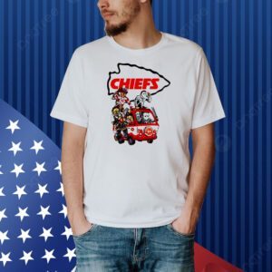 Kansas City Chiefs horror killer club characters vintage Shirt