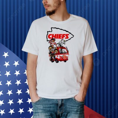 Kansas City Chiefs horror killer club characters vintage Shirt