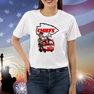 Kansas City Chiefs horror killer club characters vintage Shirt