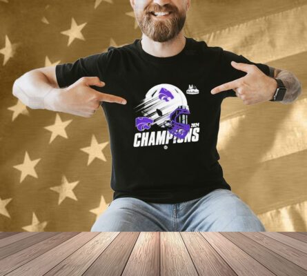 Kansas State Wildcats Rate Bowl Game Champions 2024 Helmet Logo NCAAF Bowl Games 2024-2025 Shirt