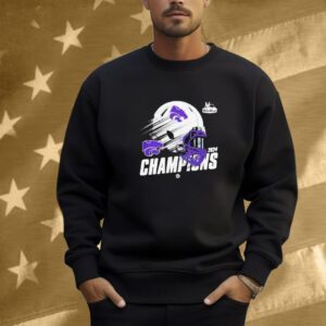 Kansas State Wildcats Rate Bowl Game Champions 2024 Helmet Logo NCAAF Bowl Games 2024-2025 Shirt