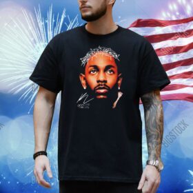Kendrick Lamar rapper big face graphic Shirt