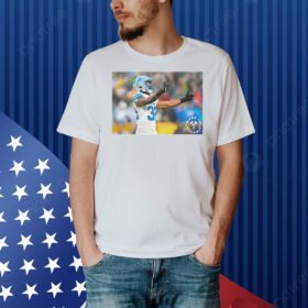 Kerby Joseph wearing Brian Branch double middle finger Shirt