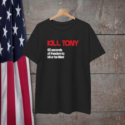 Kill Tony 60 Seconds Of Freedom To Kill Or Be Killed NASA Remix T-Shirt