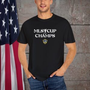 LA Galaxy 2024 MLS Cup Champions Standard Whistle T-Shirt