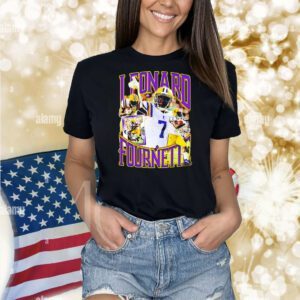 Leonard Fournette LSU Tigers football poster graphic Shirt