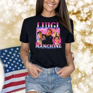 Luigi Mangione style portrait Shirt
