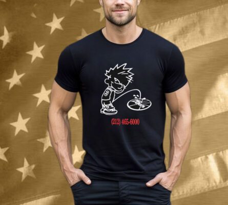 Madison Source Garden Install Team Philadelphia 76ers Urination Tee Shirt