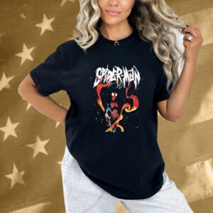 Marvel Spider-Man Flames Shirt