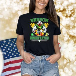 Mascot Oregon Ducks undefeated Shirt