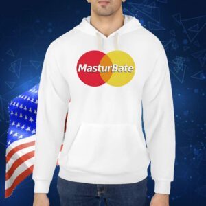 Masturbate card logo funny Shirt