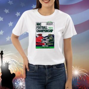 Miami Redhawks vs Ohio Bobcats MAC football Championship 2024 Shirt
