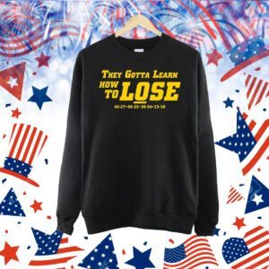 Michigan Wolverines they gotta learn how to lose Shirt