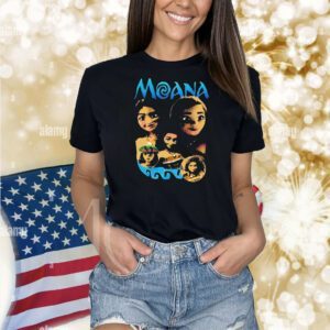 Moana Disney cartoon vintage Shirt
