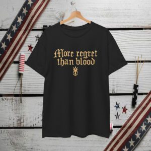 More Regret Than Blood Amigo The Devil T-Shirt