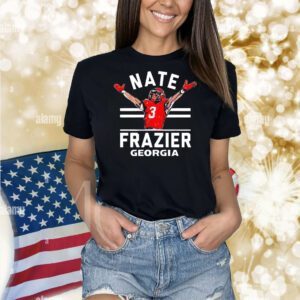 Nate Frazier 3 Georgia Bulldogs football players Shirt