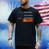 Normal heartbeat deceased heartbeat heartbeat watching Cleveland Browns Shirt