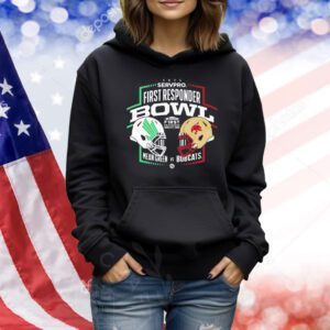 North Texas Mean Green Vs Texas State Bobcats 2025 Servpro First Responder Bowl Shirt