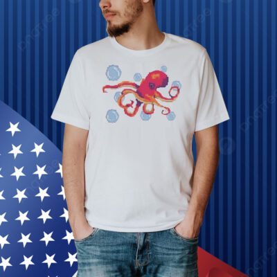 Octopus pixel art Shirt