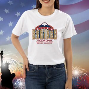 Official Billy Strings Live At Ball Arena On January 24-26 2025 Denver Colorado Shirt