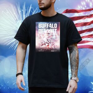 Official Buffalo Bills vs. Detroit Lions December 15 2024 The Motor City Showdown Poster Shirt