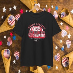 Official Georgia Bulldogs 2024 SEC Football Champions How ‘Bout Them Top Dawgs Of The Southeastern Conference T-Shirts