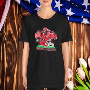 Official Georgia Bulldogs 2024 SEC Football Conference Champions Helmet T-Shirts