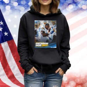 Official Poster Los Angeles Chargers Khalil Mack Outside Linebacker 2024 Art Rooney Sportsmanship Award Finalist Two-Time Finalist Shirt