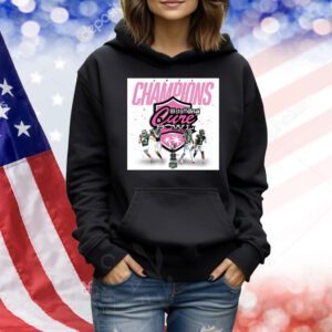 Official Poster Ohio Bobcats Football 2024 Champions Staffdna Cure Bowl Orlando Shirt