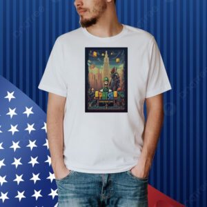 Official Poster Phish Madison Square Garden New York NY December 28-31 2024 Shirt