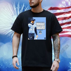 Official Poster UNC Football Tylee Craft Capital One Orange Bowl FWAA Courage Award 2024 Shirt