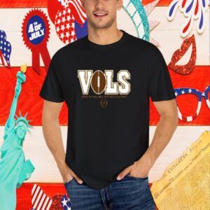 Official Tennessee Vols CFP College Football Playoff 2024-25 Retro Wordmark T-Shirt