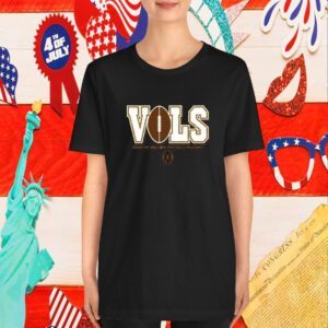 Official Tennessee Vols CFP College Football Playoff 2024-25 Retro Wordmark T-Shirt