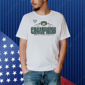 Ohio Bobcats 2024 MAC Football Champions Shirt